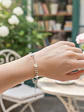 Pulsera Con Medallas Circulares De Plata Genuina Ley 925 - Miniatura 2