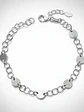 Pulsera Con Medallas Circulares De Plata Genuina Ley 925 - Miniatura 4