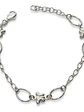 Pulsera Con Mariposas Ajustable De Plata Genuina Ley 925 - Miniatura 1