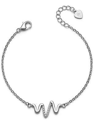 Pulsera Plata Genuina Ley 925 Brillante