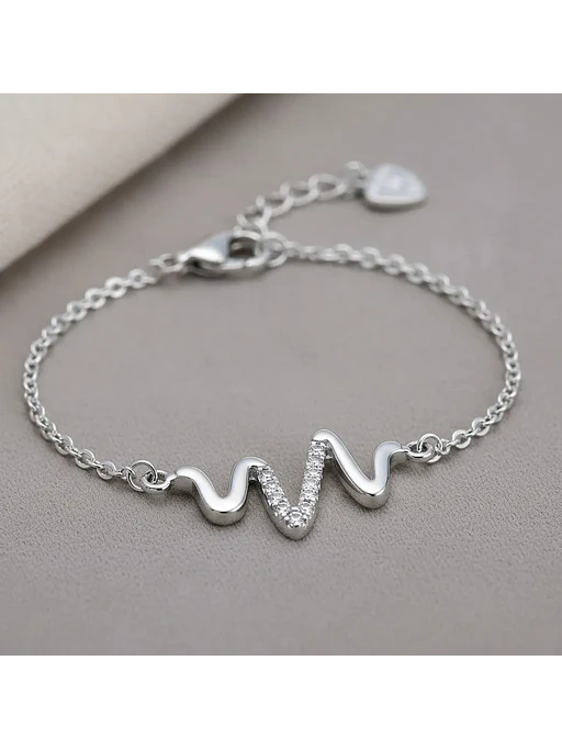 Pulsera Plata Genuina Ley 925 Brillante 3