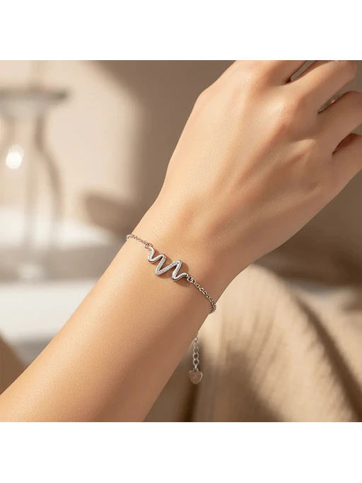 Pulsera Plata Genuina Ley 925 Brillante 4