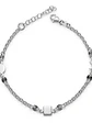 Pulsera Con Dijes Luna Y Figuras Geométricas De Plata - Miniatura 1