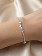 Pulsera Con Dijes Luna Y Figuras Geométricas De Plata - Miniatura 2