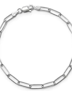 Pulsera Tradicional Plata Genuina Ley 925
