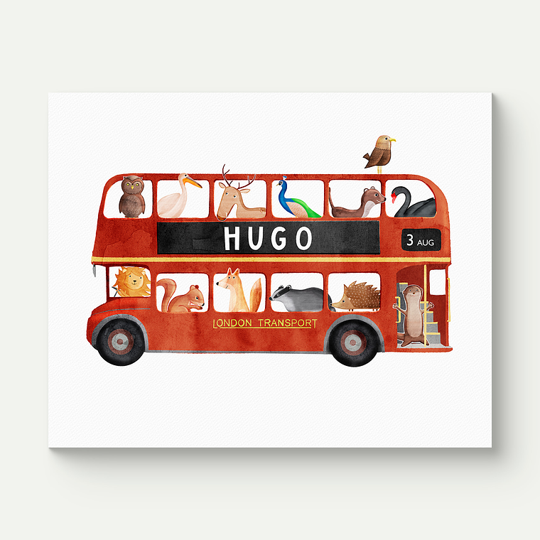 Poster Autocarro de Londres 1