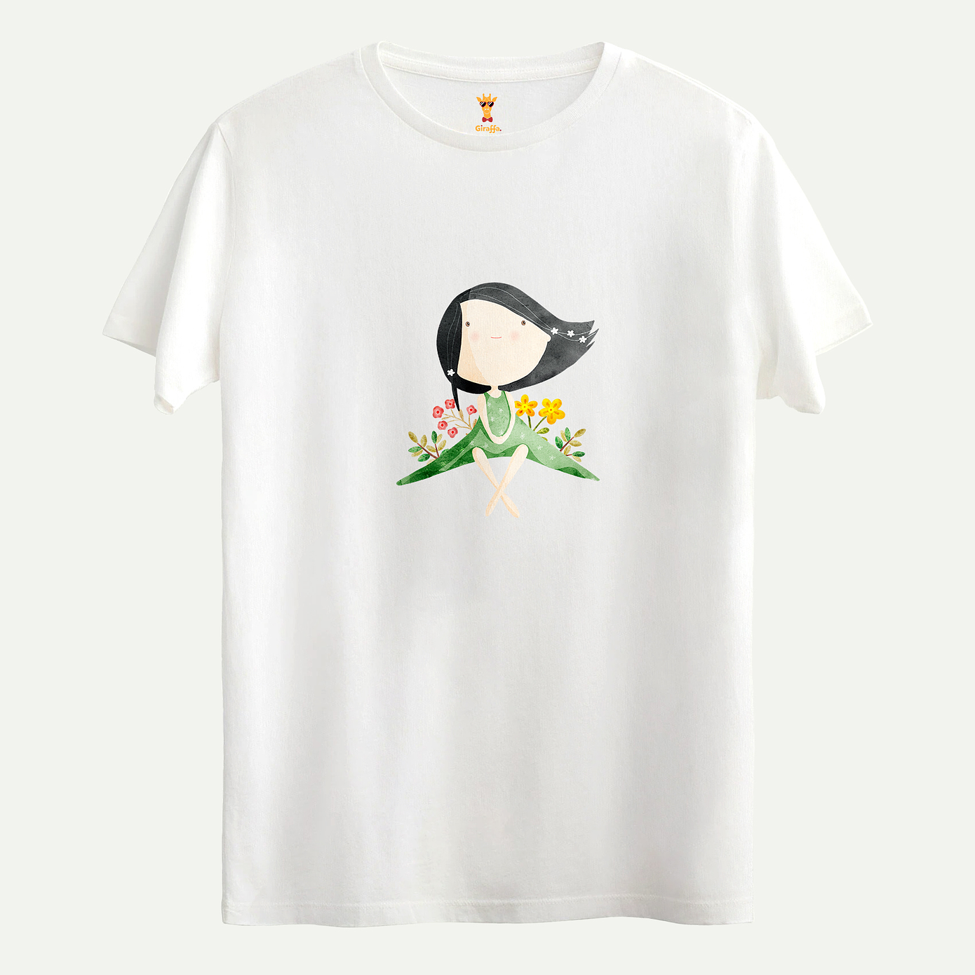 Menina campo de flores 2