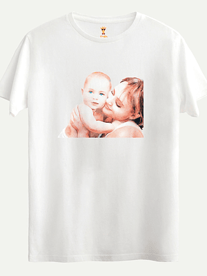 Retrato mãe e bebé