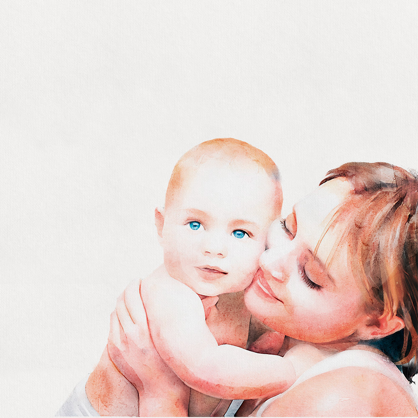 Retrato mãe e bebé 4