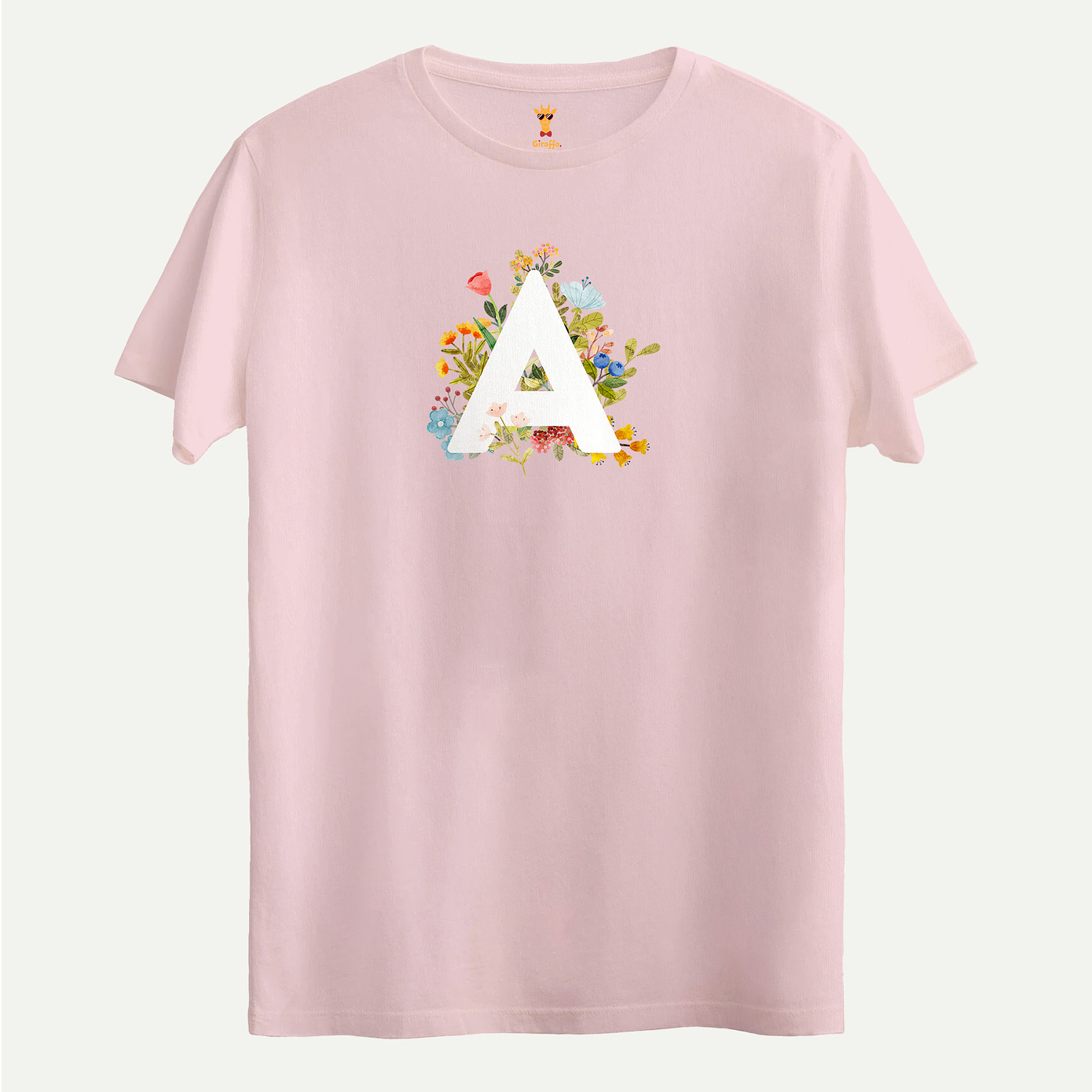 Letra inicial com flores  2