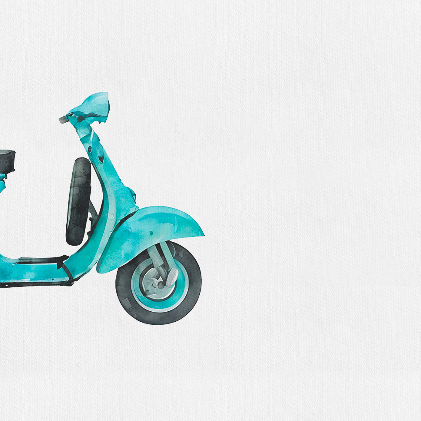 Vespa azul 4