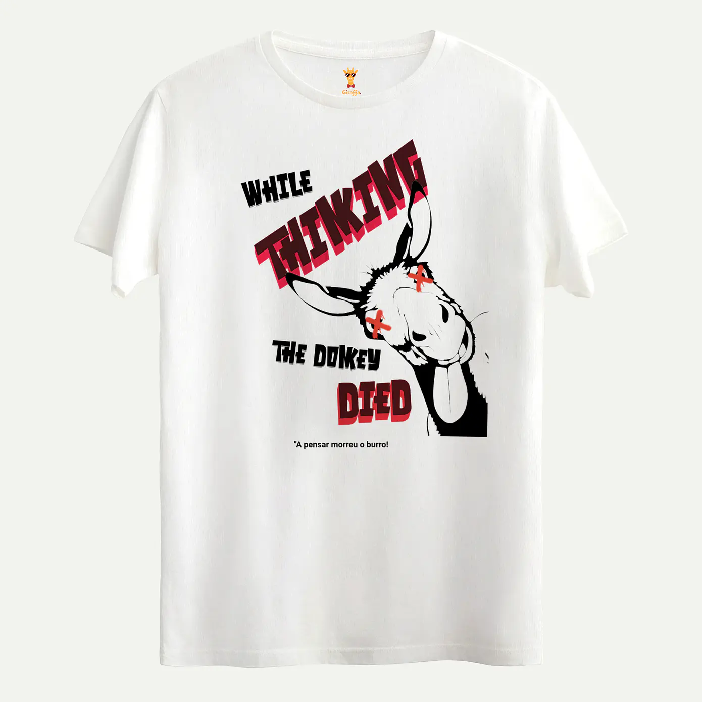 While thinking the donkey died  2