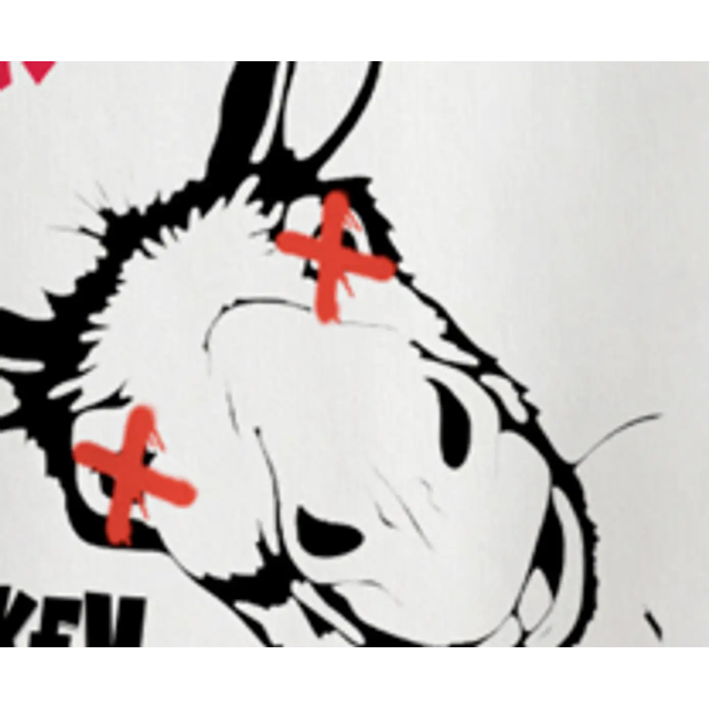 While thinking the donkey died  3
