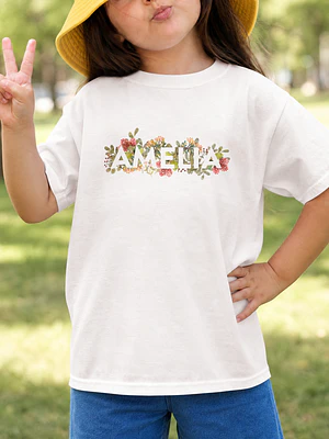 Nome com flores