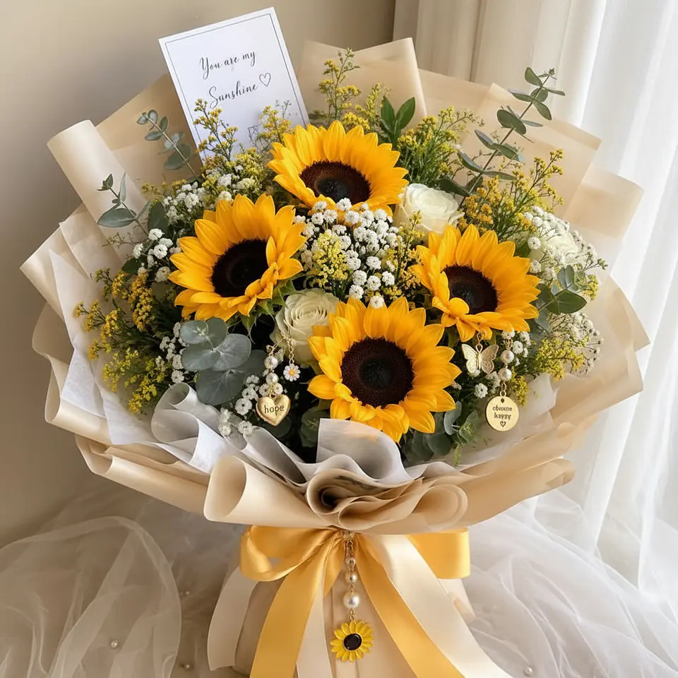 RAMO DE GIRASOLES 3