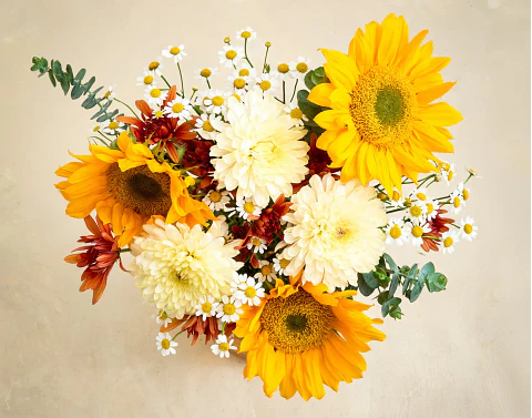 RAMO DE GIRASOLES