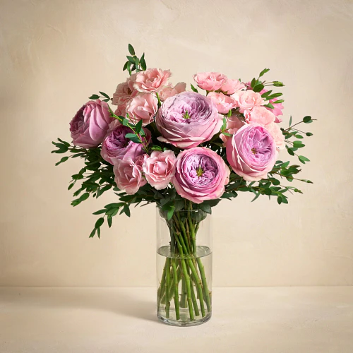 RAMO DE ROSAS ROSA