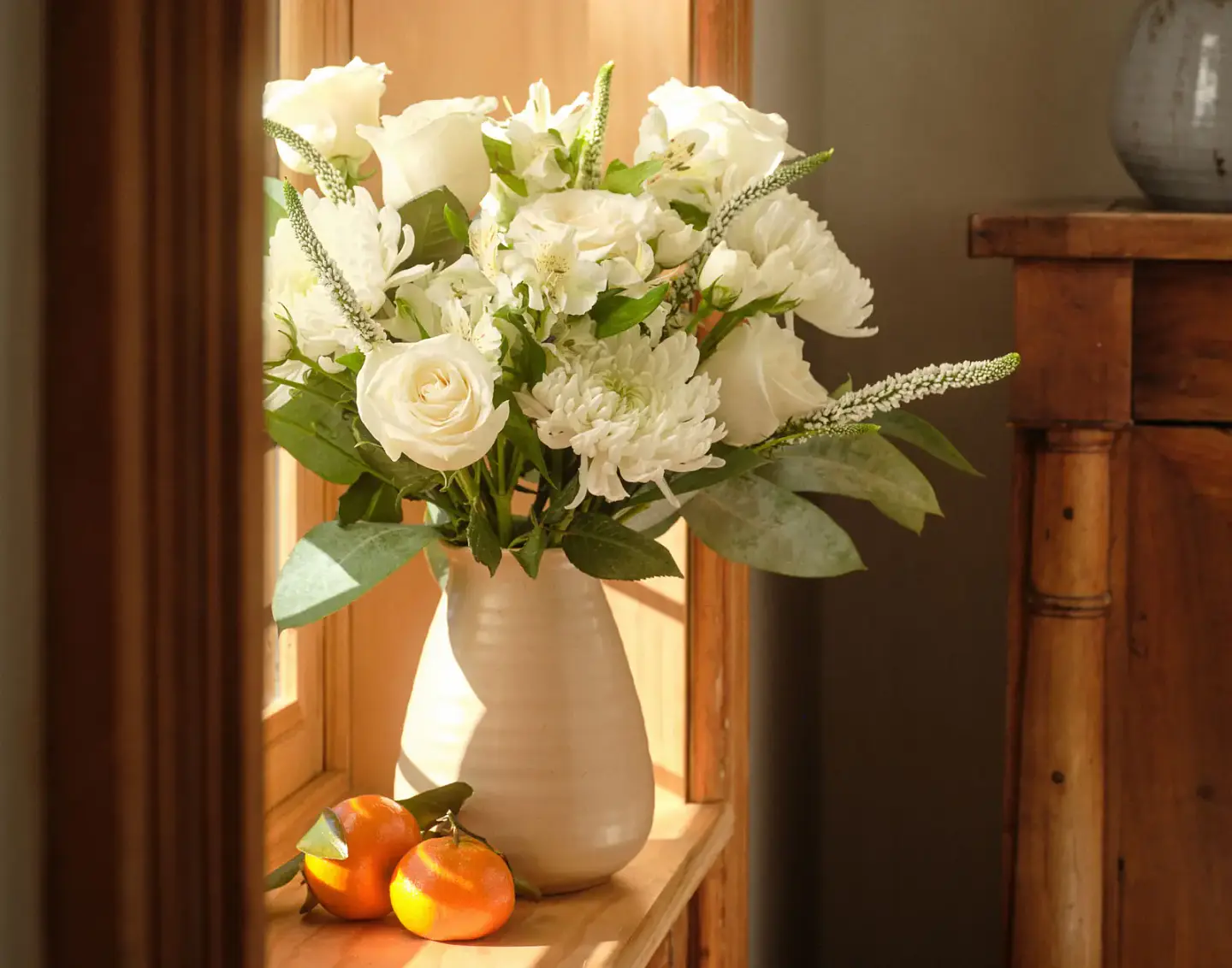 RAMO ROSAS BLANCAS 3
