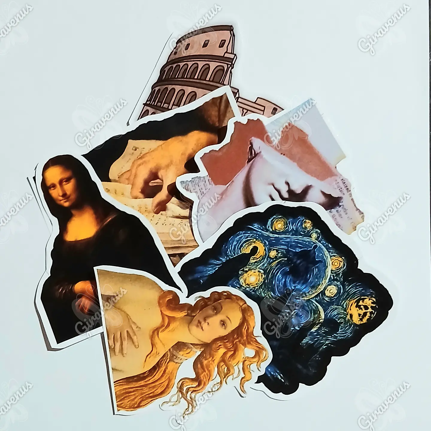 Stickers Arte II - 6 Unidades 1
