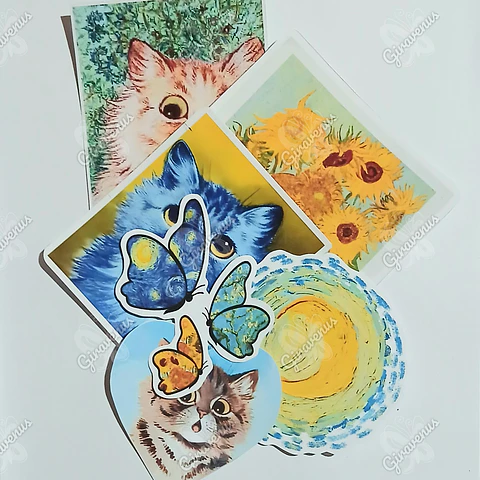 Stickers Arte III - 6 Unidades