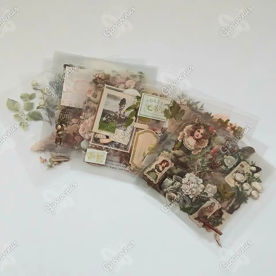 Set De Stickers - Libro de Nostalgia - 100 Láminas de stickers 4