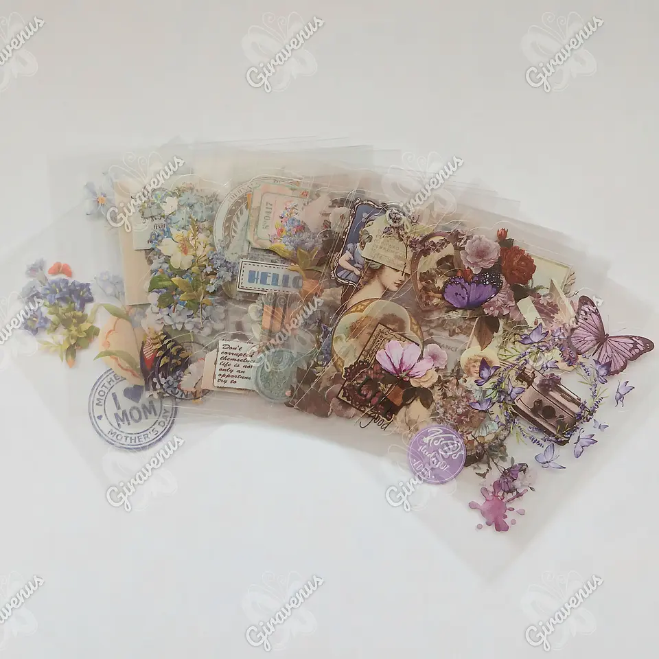 Set De Stickers - Libro de Nostalgia - 100 Láminas de stickers 5