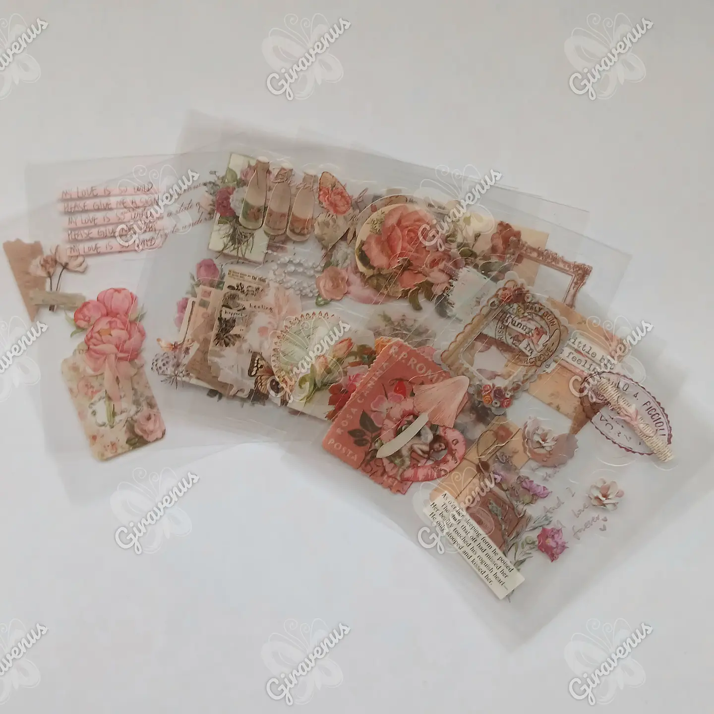 Set De Stickers - Libro de Nostalgia - 100 Láminas de stickers 6