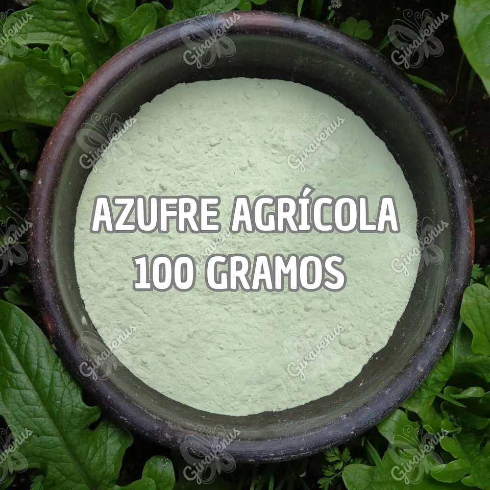 Azufre Agrícola - 100 Grs - Cuidado del Huerto 1
