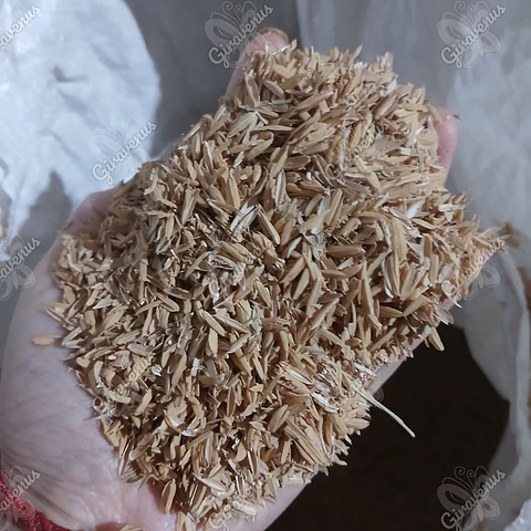 Cascarilla de Arroz - 3 Litros - Sustrato Para Huerto