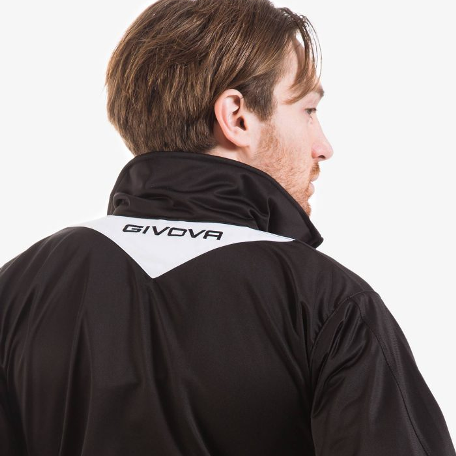 Buzo Deportivo Hombre Givova Negro/Blanco 4