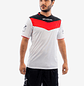 Uniforme Deportivo Givova - Camiseta y Short - Blanco con Rojo - Miniatura 1