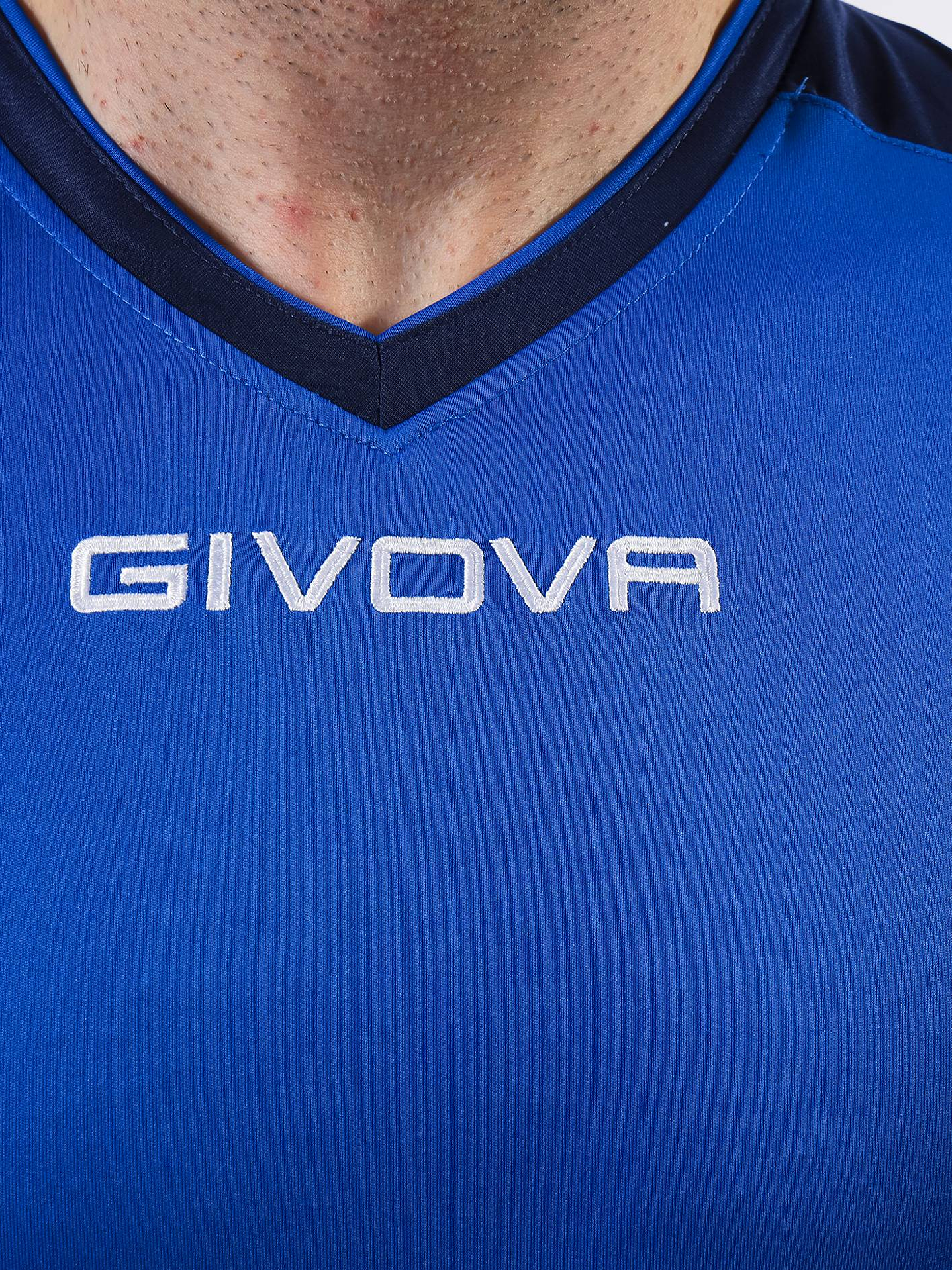 Camiseta Givova Revolution - Azul-Azul Marino, Deportiva 5