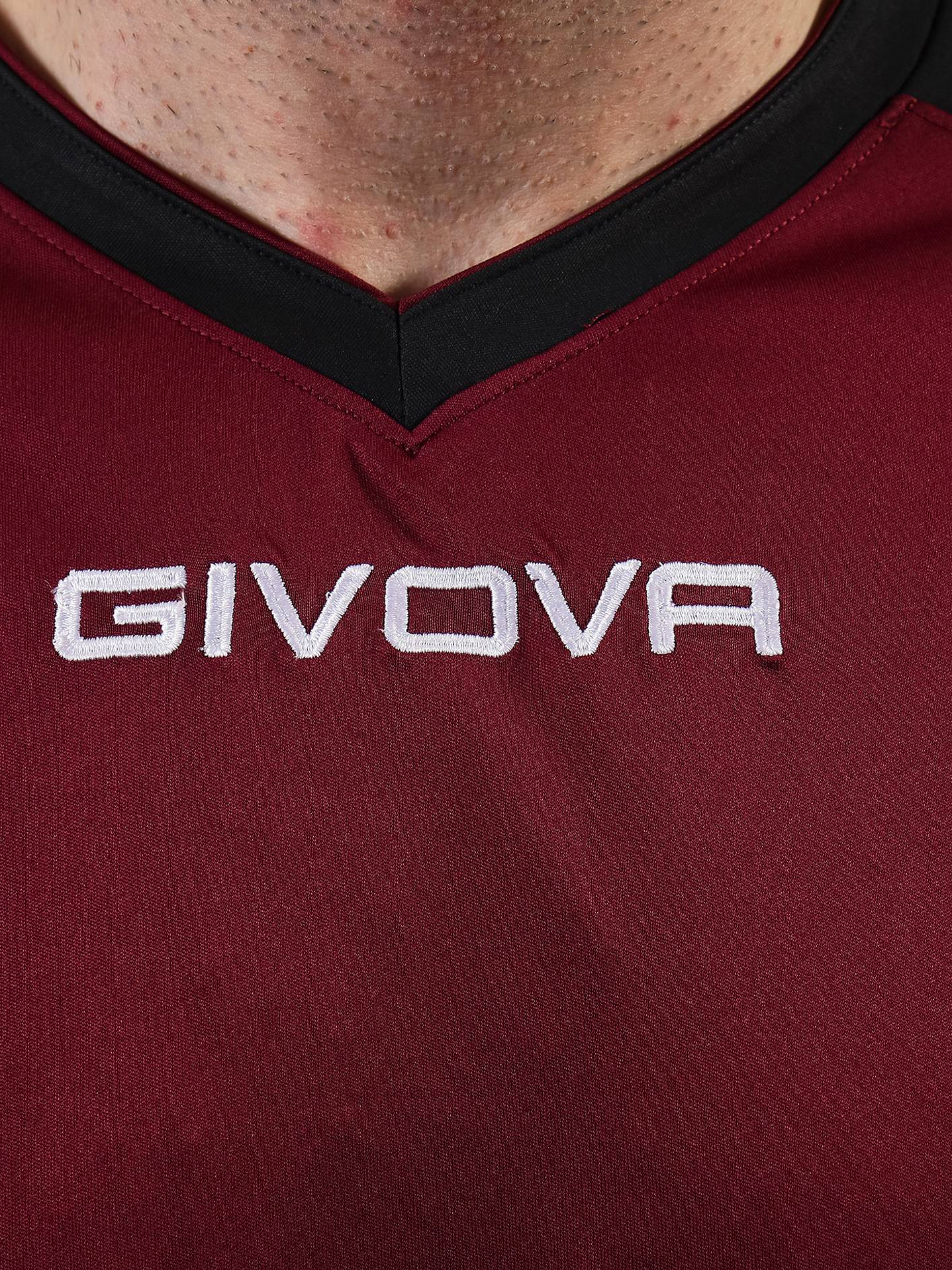 Camiseta Givova Revolution - Burdeo, Deportiva 7