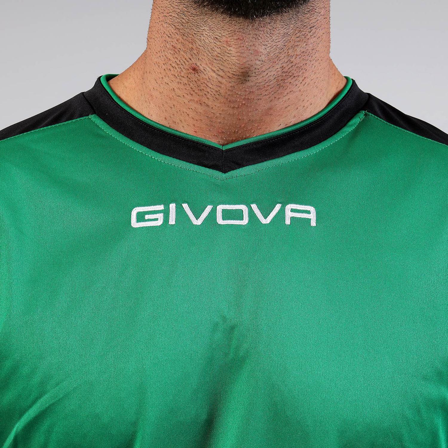 Camiseta Givova Revolution - Verde-Negro, Deportiva 5