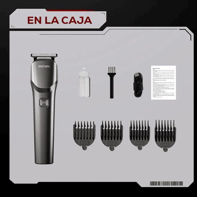 Enchen Beardo 2 - Cortapelos Profesional para cuerpo e intimo