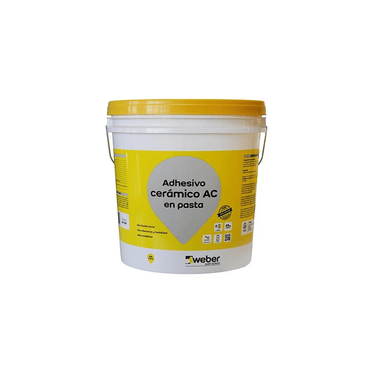 Adhesivo Weber Solcrom Pasta Especial AC 25 kg