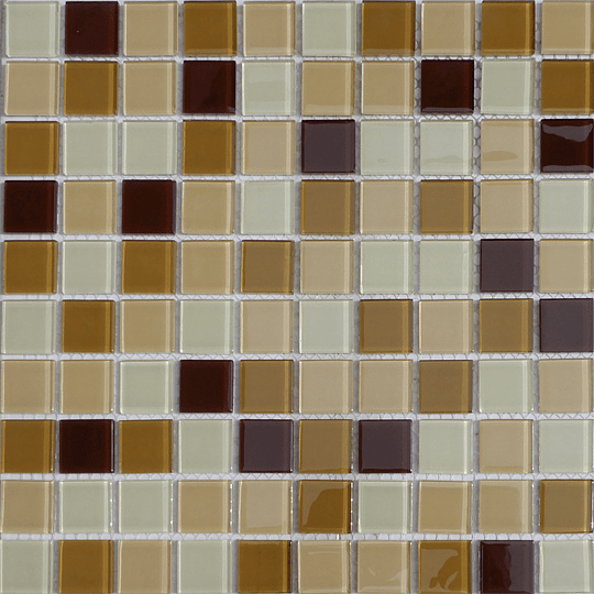 Malla de Mosaico de vidrio 30X30 4 mm Cod. GL4035 