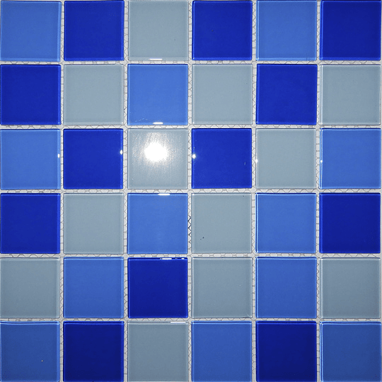 Malla de Mosaico de vidrio 30X30 4 mm Cod. GL4122