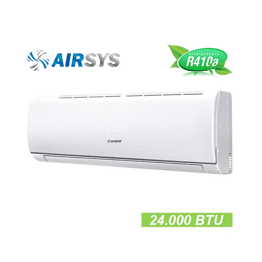 AIRE ACONDICIONADO SPLIT MURO AIRSYS 24000 BTU