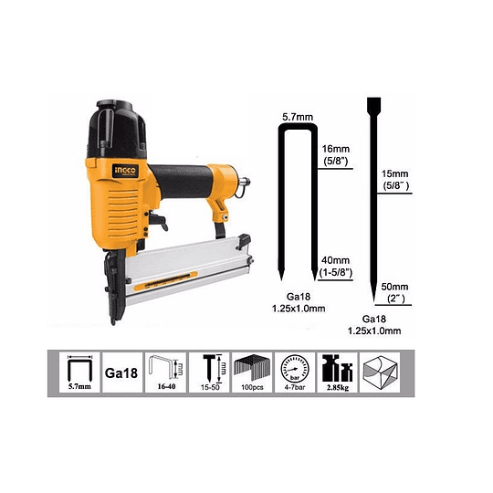 Clavadora Neumatica Ingco ABN15501