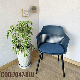 Silla Moderna Cod:  7047-BLU