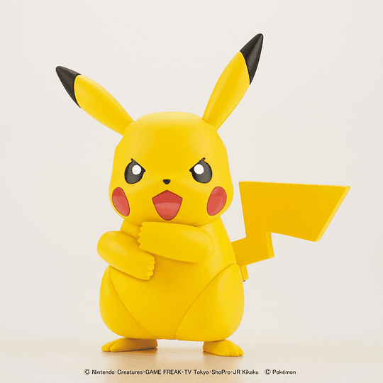 FIGURA PIKACHU DE DOS CARAS MODEL KIT PLAMO 