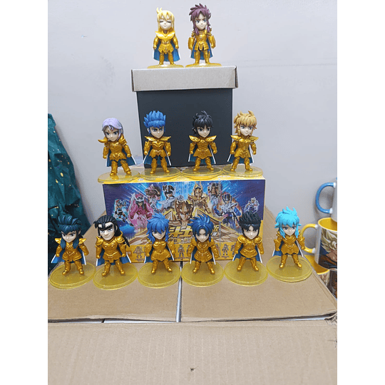 FIGURAS CABALLEROS DORADO DEL ZODIACO