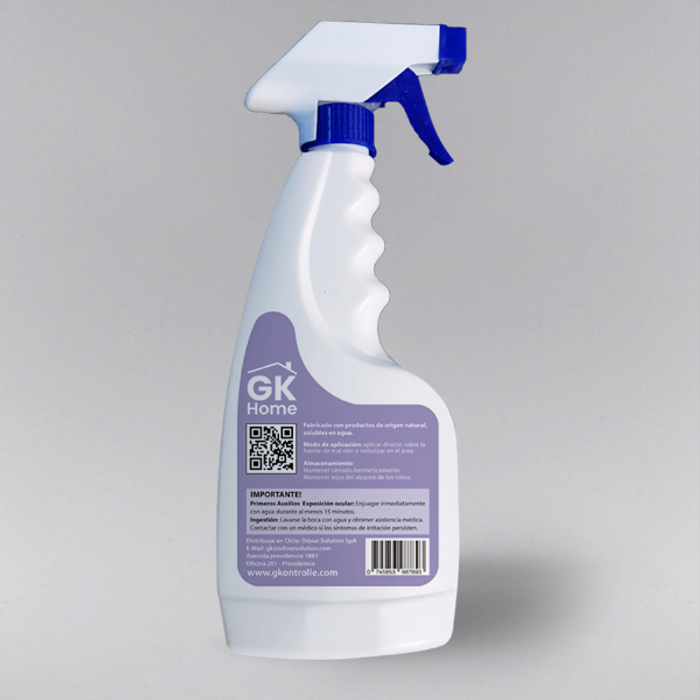 Neutralizador de Olores casa y jardín GK-HOME aroma Lavander 500 cc.