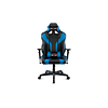 Silla Gamer Profesional Ergonómica Negro Con Celeste