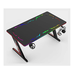 Escritorio Gamer Base Metal Rgb 113 X 60 X 74 Cm Gl Store