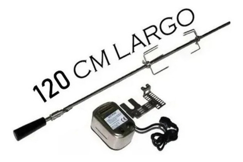 Motor Spiedo 15 Kg / Soportes Y Espada Con Pinchos Gl Store