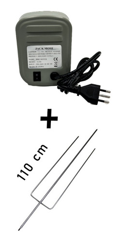 Motor Spiedo 15 Kg / Soportes 4 Watts Tridente 110 Gl Store