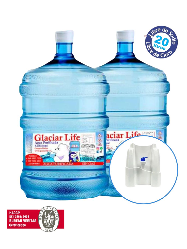 KIT INICIAL CON SOPORTE PREMIATO DOBLE CAUDAL  1