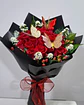 RAMO CARMESÍ ROSAS ROJAS CON MARIPOSAS | PRS-974 - Miniatura 1